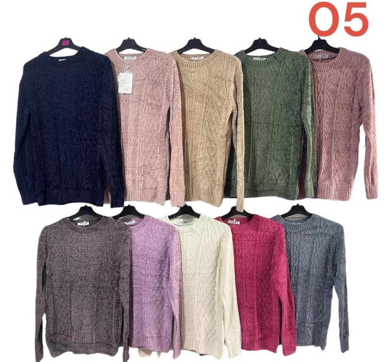 Светр жіночий зимовий велюр розмір норма 46-50 (від 5 шт.)