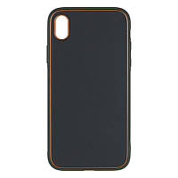 Чехол Leather Gold with Frame without Logo для iPhone Xr Цвет 11, Navy Greenот магазина style & step