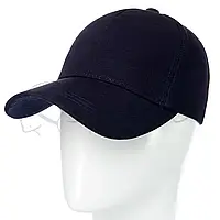 Бейсболка унисекс универсальная котоновая кепка пустая с регулировкой размера Alex BTH20800 Темно-синий