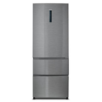 Холодильник Haier багатодверний, 190x70х67.6, холод.відд.-307л, мороз.відд.-129л, 3 дв., А++, NF, інв., дисплей,