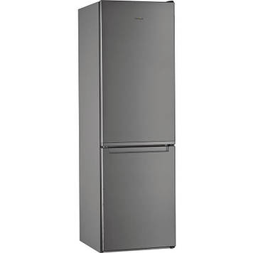 Холодильник Whirlpool з нижнім. мороз., 188x60х66, холод.відд.-228л, мороз.відд.-111л, 2 дв., А+, ST, неірж.