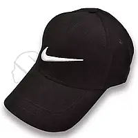 Бейсболка брендовая из плотного коттона кепка универсальная с металлическим регулятором Nike OTIB999 Чёрный1.2