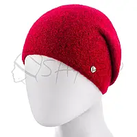 Шерстяная женская шапка ATRICS WH685 Красный