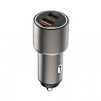 АЗУ Car Charger | 35W | PD | QC3.0 - WiWU PC100 - Grey від магазину style & step