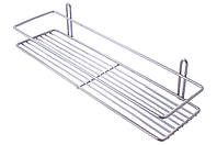 Полка для ванной FZB - 110 x 400 x 50 мм x 1 прямая нержавейка от магазина style & step