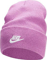Шапка Nike PEAK BEANIE фиолетовая FB6528-532