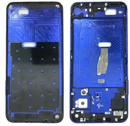 Рамка кріплення дисплея для телефону Huawei Nova 5T Original PRC синя