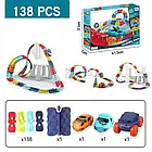 Гнучкий гоночний трек Автомобільна траса з машиною Cheangeble Track на 138 деталей, фото 8