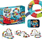 Гнучкий гоночний трек Автомобільна траса з машиною Cheangeble Track на 138 деталей, фото 10