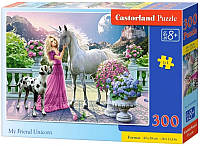 Castorland Puzzle 300. My Friend Unicorn / Мій друг єдиноріг