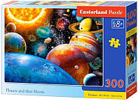 Castorland Puzzle 300. Planets and their Moons / Планети та супутники