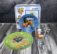 Дитячий набір toy story Luminarc 3 пр.