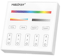 2.4G настенная панель д/у Mi-light B4 для контроллеров RGB/RGB+CCT Miboxer Mi-light . 4-х зонный