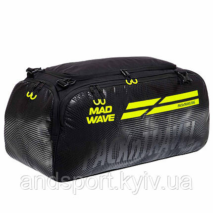 Сумка-рюкзак 2в1 PACKnTRAVEL MadWave M113103000W чорний Код M113103000W, фото 1