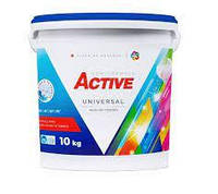 Порошок для прання кольорових речей Active universal на 130 прань (відро) 10 кг