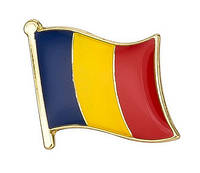 Значок для коллекции Румыния флаг