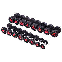 Гантель цілісна професійна LI NUO TA-3618-15 1шт 15кг чорний Код TA-3618-15, фото 3