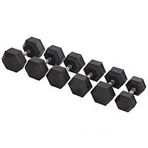 Гантель цільна шестигранна Zelart TA-2679-25 1шт 25кг Код TA-2679-25, фото 4