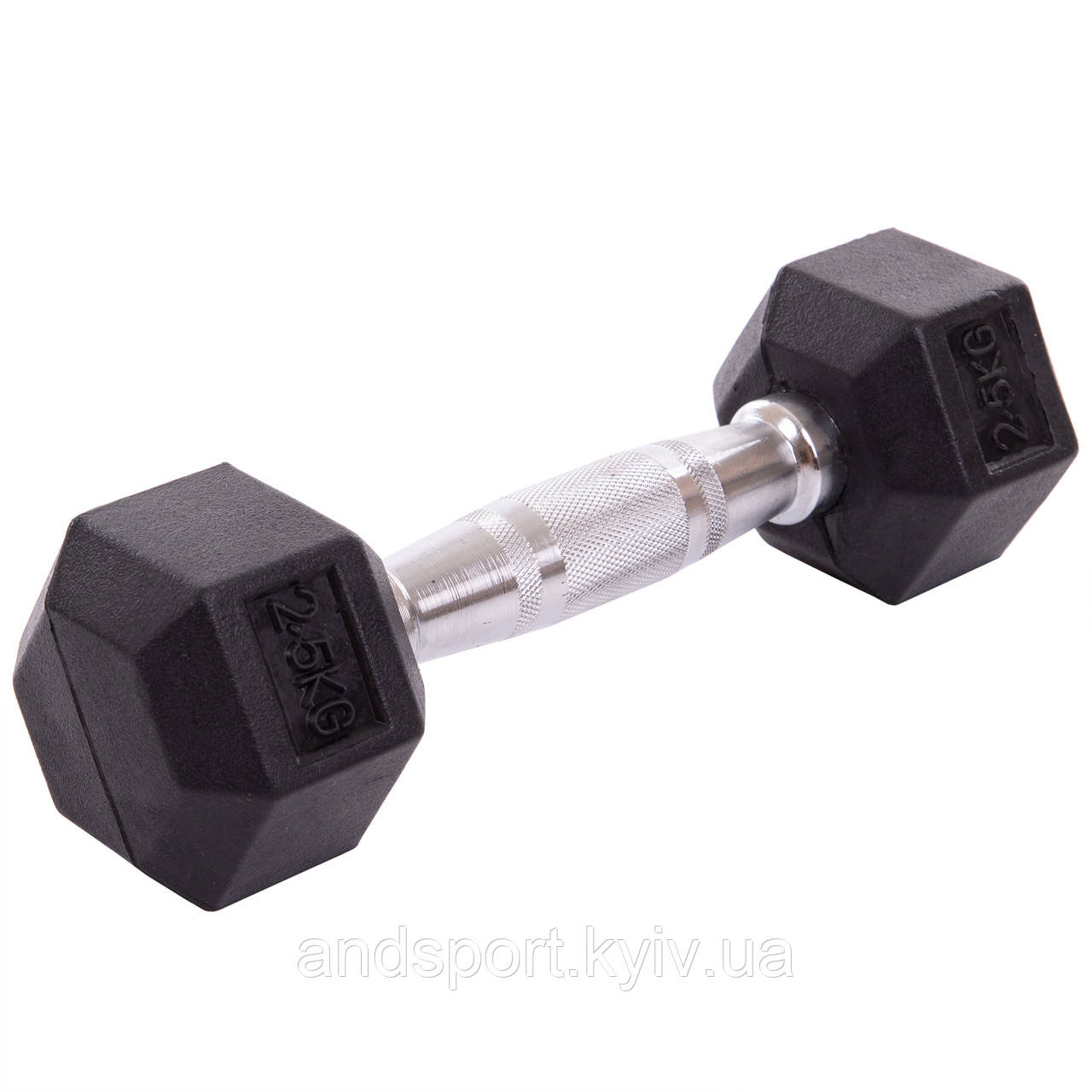 Гантель цільна шестигранна Zelart TA-2679-2,5 1шт 2,5кг Код TA-2679-2_5