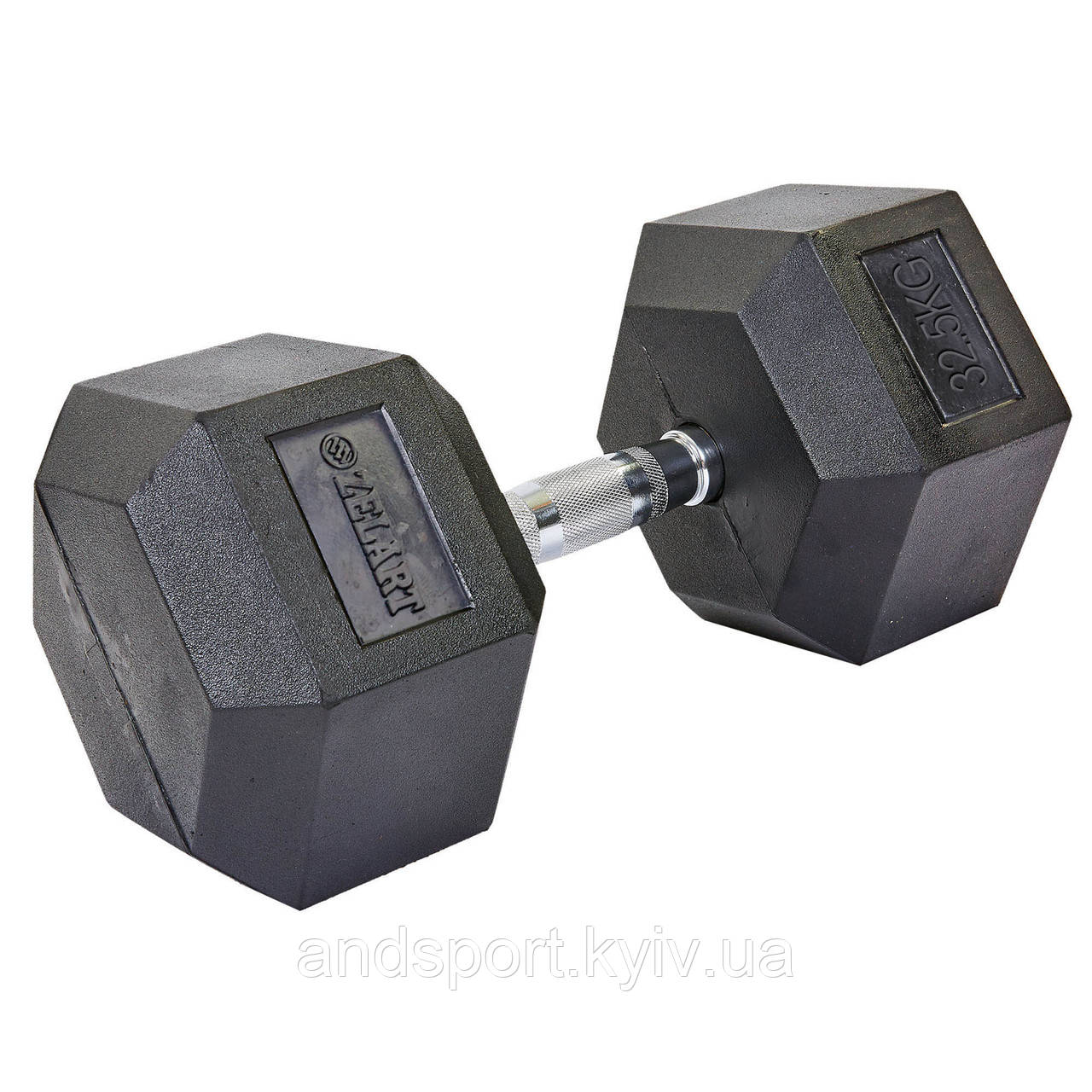 Гантель цільна шестигранна ZELART TA-5159-32,5 1шт 32,5кг Код TA-5159-32_5