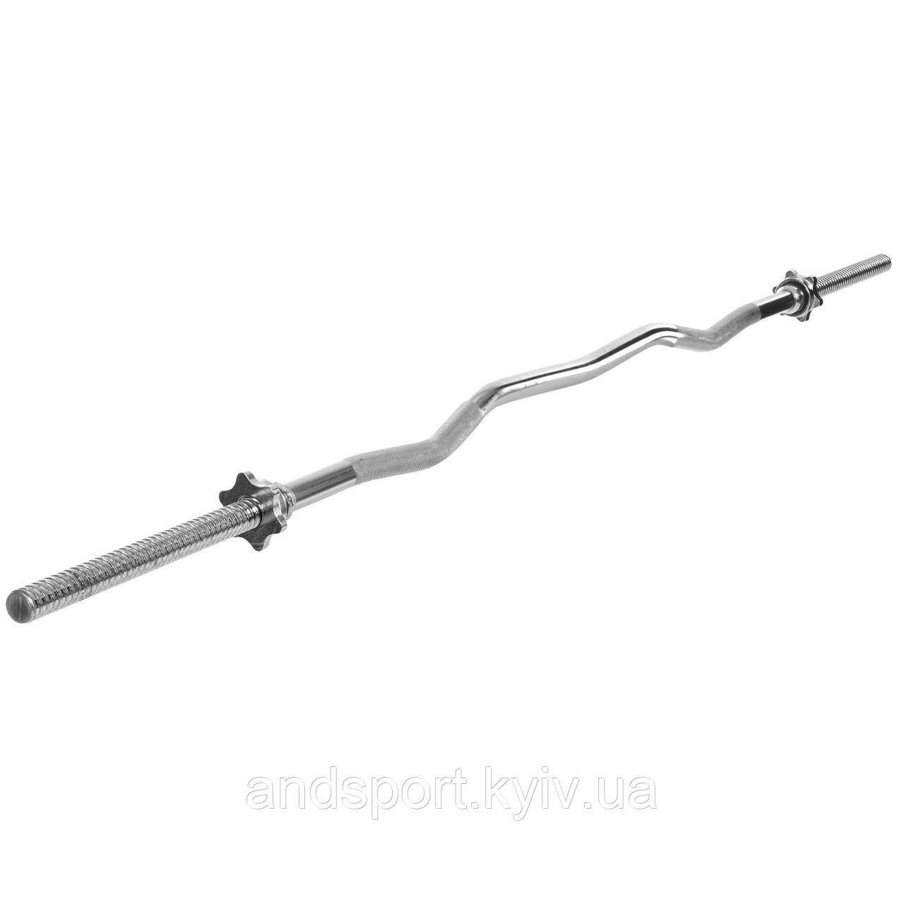 Гриф для штанги Класичний W-образный SP-Sport TA-60CT довжина 1,52м діаметр 28мм вага 8кг Код TA-60CT