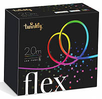 Гнучкий контур Smart LED Twinkly Flex RGB, IP20, довжина 2м, кабель білий
