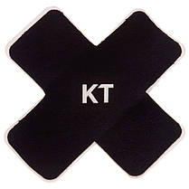 Кінезіо тейп (Kinesio tape) KTTP PRO X STRIP 15шт чорний Код XSTRIP, фото 4