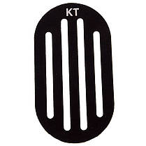 Кінезіо тейп (Kinesio tape) KTTP RECOVERY 4шт чорний Код RECOVERY, фото 4