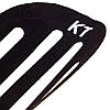 Кінезіо тейп (Kinesio tape) KTTP RECOVERY 4шт чорний Код RECOVERY, фото 7