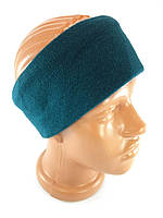 Повязка на голову стильные модные женские повязки-чалма для волос теплые осень весна Зеленая