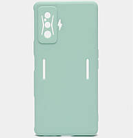 Чохол Fiji Soft для Xiaomi Poco F4 GT силікон бампер блакитний