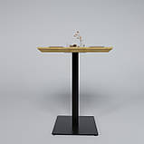 Квадратний стіл для кафе "Серія 1" зі зрізом у стилі Loft, фото 4