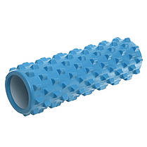 Роллер для йоги та пілатесу (мфр рол) SP-Sport Grid Rumble Roller FI-4942 45см кольори в асортименті Код, фото 5