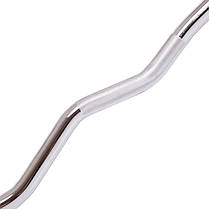 Штанга фіксована вигнута поліуретанова LI NUO TA-3622-10 довжина-109см 10кг Код TA-3623-10, фото 4