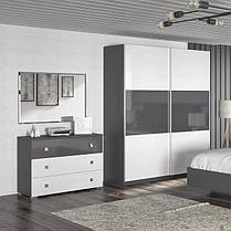 Шафа-купе Лондон 2173х1784х622мм     Меблі-Сервіс, фото 4