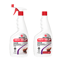 Засіб для очищення керамічної плитки та ГРЕС розпилювач REM-HELP BAYRIS 0,5 л ТМ «Байрис»