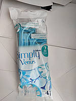 Станки Gillette Simply Venus 2 4шт