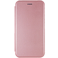 Чехол книжка на Oppo A54 4G (Розовое золото)