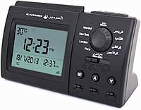 Muslim Azan Desk Clock 3006 - Исламские молитвенные часы с Кораном и LCD-экраном