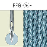 Голка Groz-Beckert UY128GAS, UY128GBS FFG трикотажна для розпошиванки 10 шт./пач., фото 2