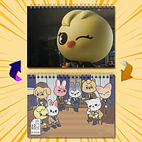 Скетчбук А5 48 л. 150 гр.м² SKZOO 011