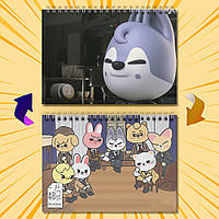 Скетчбук А5 48 л. 150 гр.м² SKZOO 013