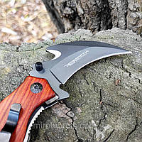 Уцінка. Ніж складний керамбіт Derespina 440, дерево