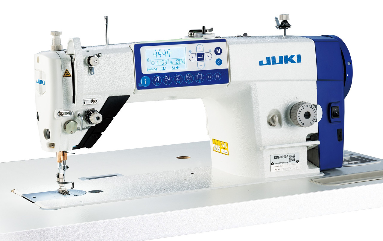 Juki DDL-8000A-MSNBK Промышленная прямострочная швейная машина, с обрезкой нити и подъемом лапки - фото 1 - id-p1072825477