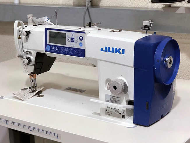 Juki DDL-8000A-MSNBK Промышленная прямострочная швейная машина, с обрезкой нити и подъемом лапки - фото 5 - id-p1072825477