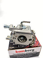 Карбюратор для бензопили 4500/5200 з підкачуванням Kamberg Pro