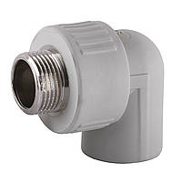 Кут 90 зовнішня різьба Vsplast PPR ф20х1/2 ** 1010