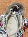 Зимовий комбінезон для дівчинки, Принт, розмір 74, 80 см, фото 3
