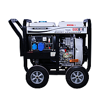 Дизельный генератор GUCBIR GJD7000-Н 5.5 кВт, 1 фаза, электростартер