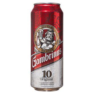 Пиво светлое Gambrinus original- 10 4.3 % 0.5 l ж\б Чехия - фото 2 - id-p2000613448